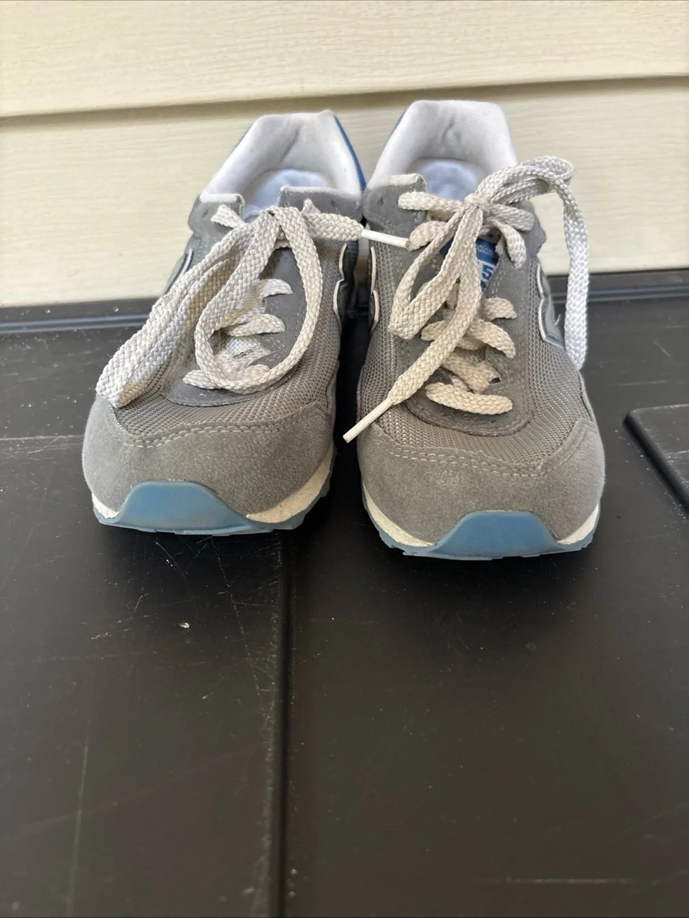 New Balance 515 Classic Kid’s Youth Size 3.5 Grey Blue Sneaker Shoes